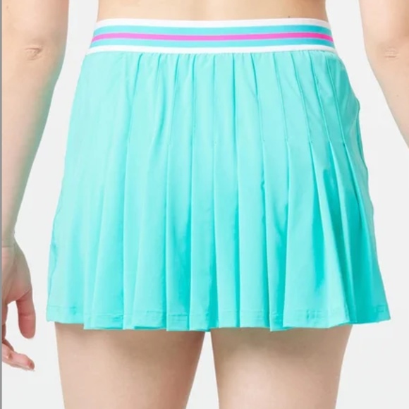 Fila Tie Breaker Tennis Skirt and Tank Top Set in Radiant Blue Size Small - Picture 5 of 5